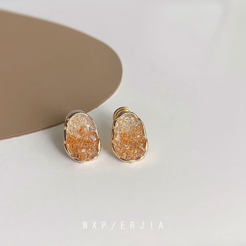 Alloy Crystal Irregular Cuff Ear Faux