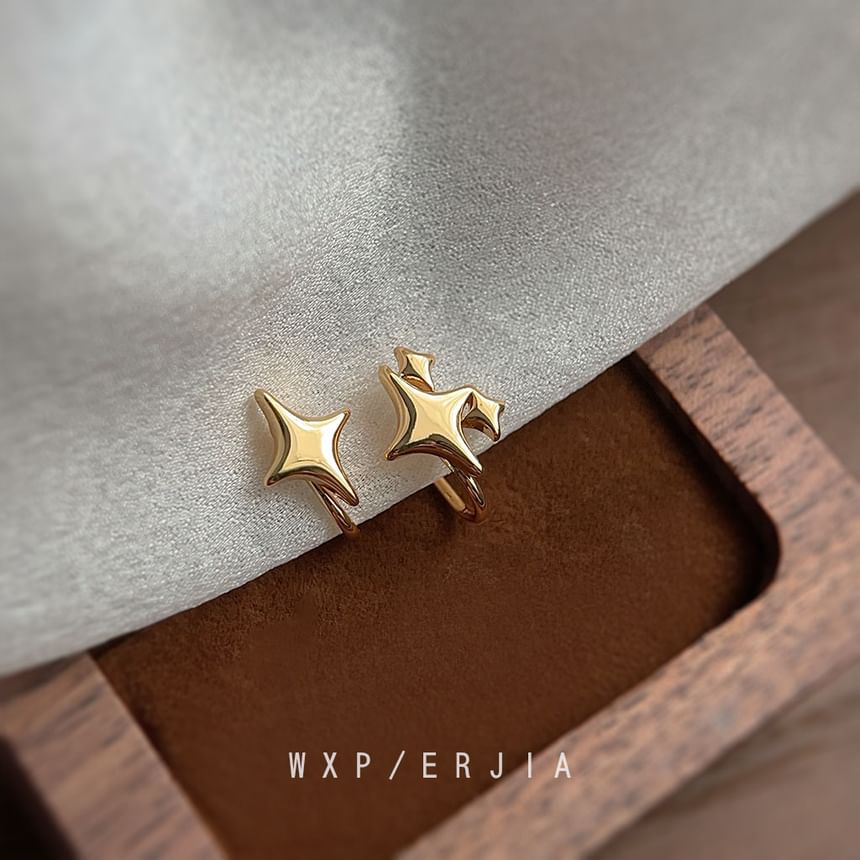 Asymmetrical Ear Cuff Star Alloy