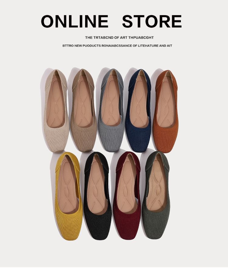 Plain Woven Flats