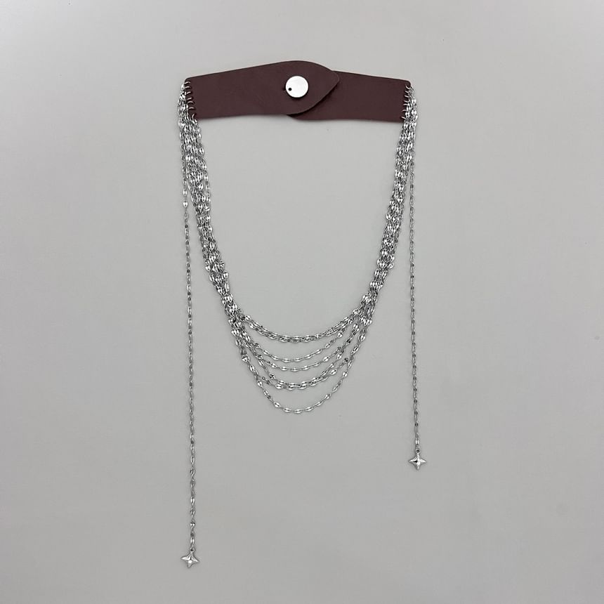 Rhinestone Necklace / Leg Chain