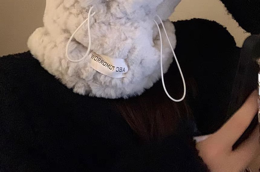 Ear Fleece Hat Trapper Bear