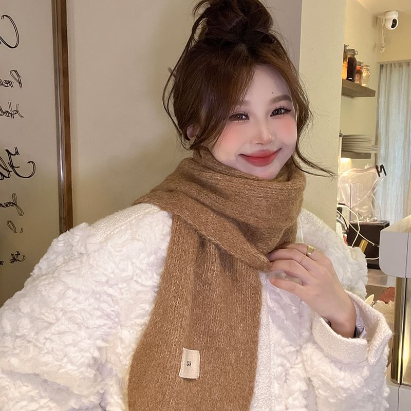 Label Applique Scarf