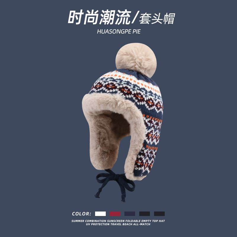 Hat Trapper Patterned