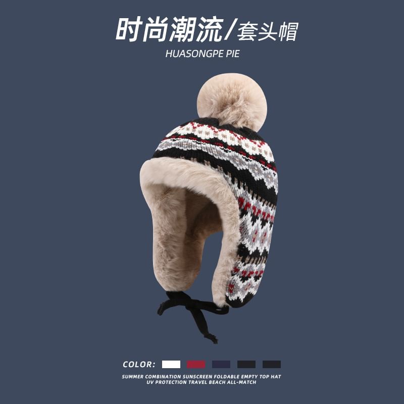 Hat Trapper Patterned