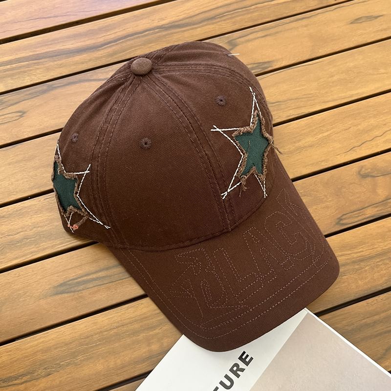 Cap Star Embroidered