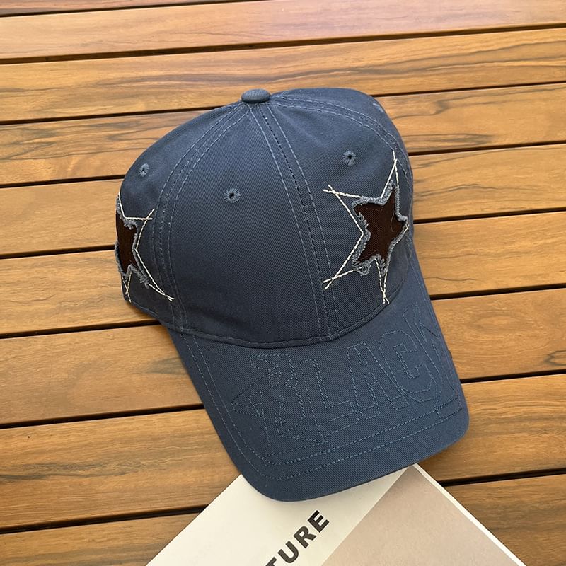 Cap Star Embroidered