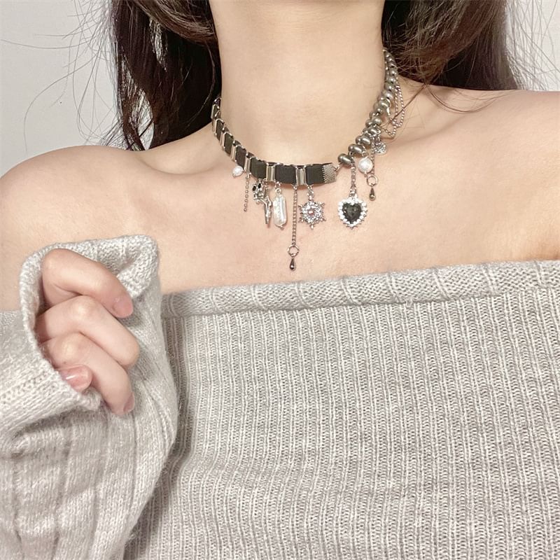 Charm Alloy Necklace