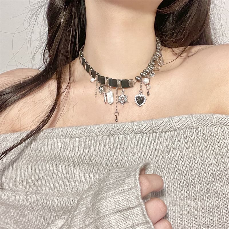Charm Alloy Necklace