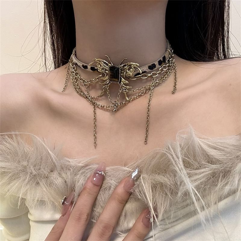 Earring Butterfly / Choker