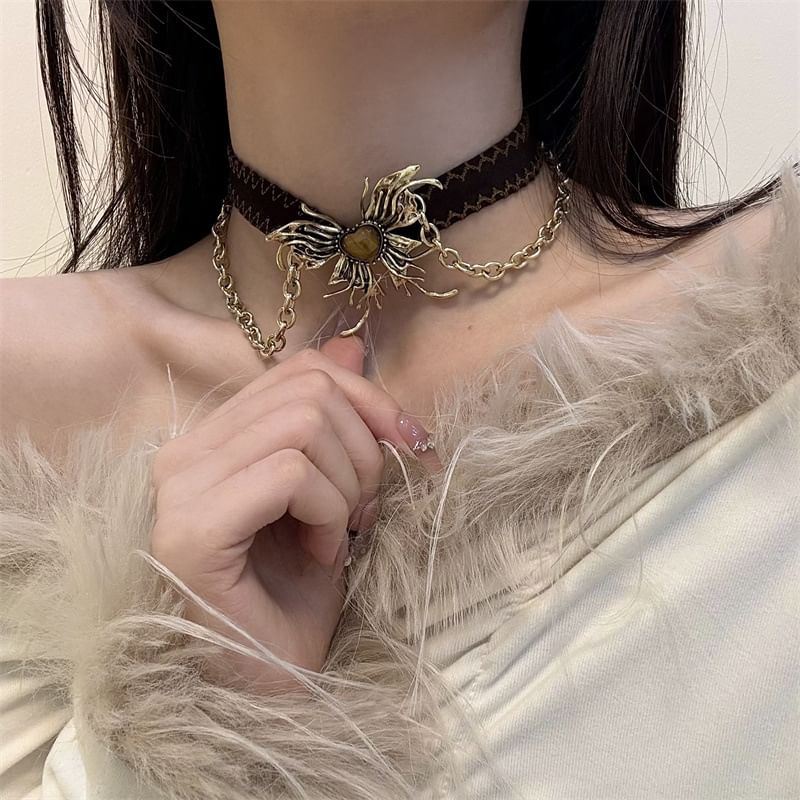 Earring Butterfly / Choker