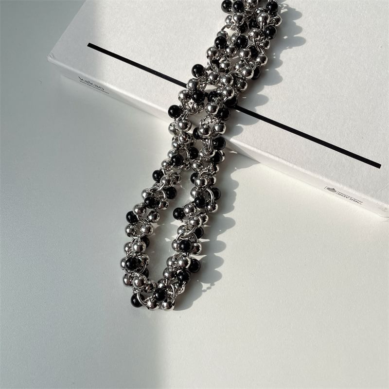 Choker Beaded Layered