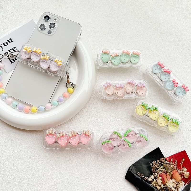 Phone Fruit Clip Lanyard for Designs) (Various