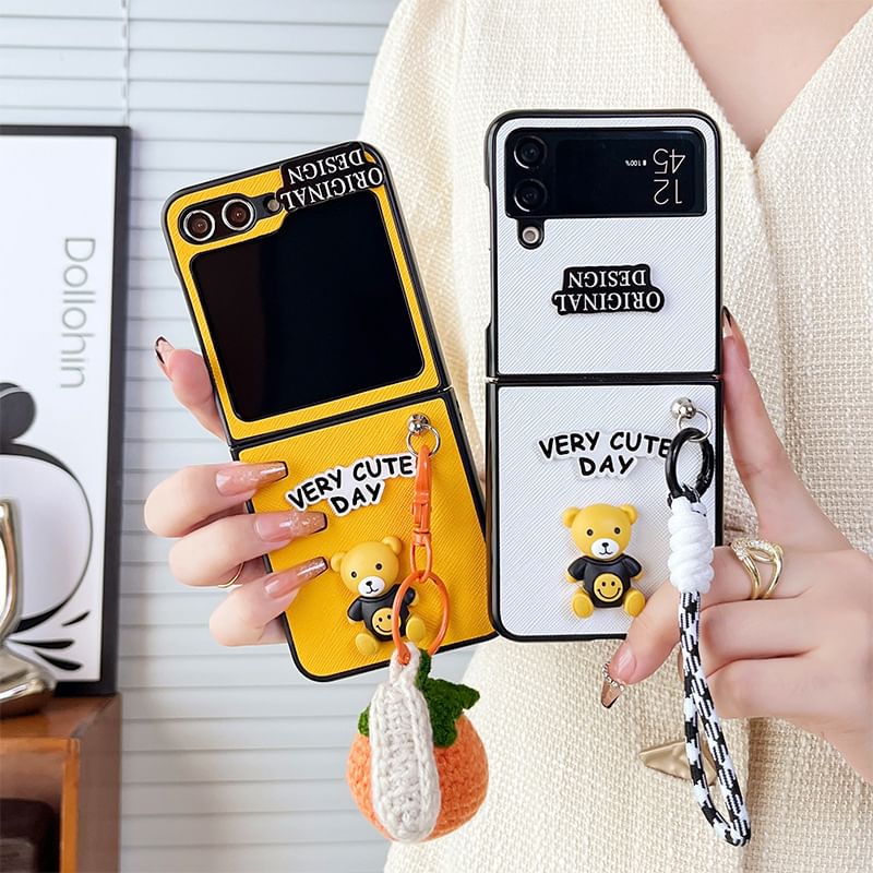 Lettering Phone Bear Case
