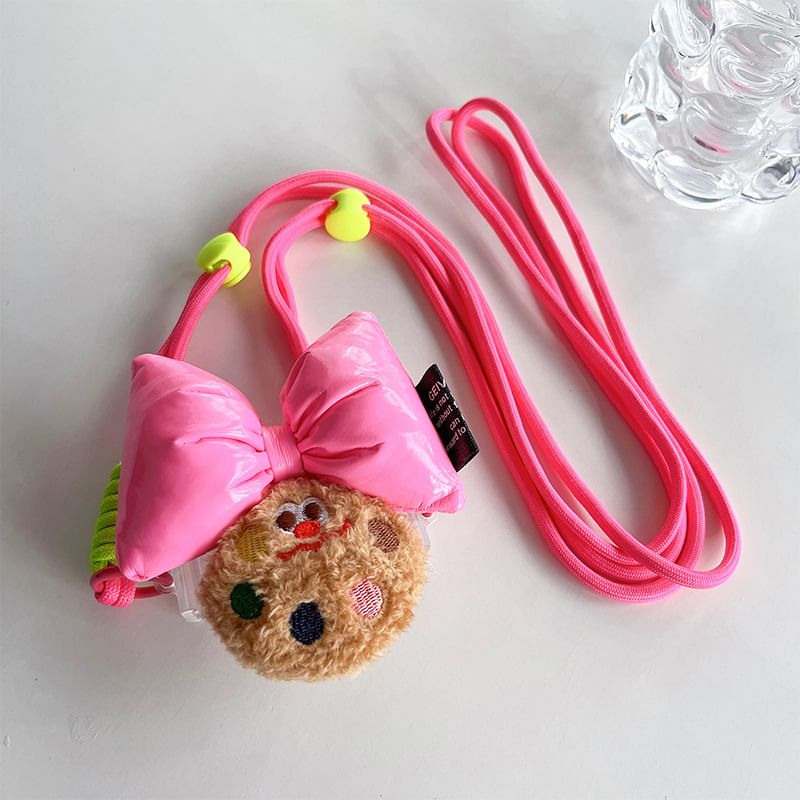 Phone / Lanyard Set Cookie Bow Clip
