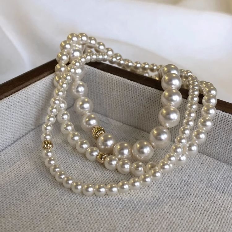 Faux Bracelet Pearl