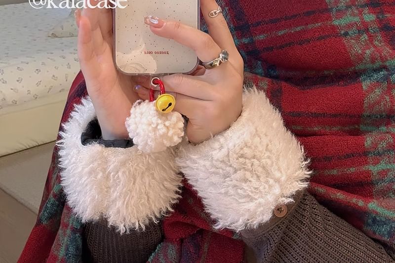 Phone Case Splattered Pom Bell
