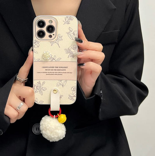 Pom Phone Rose Case Bell