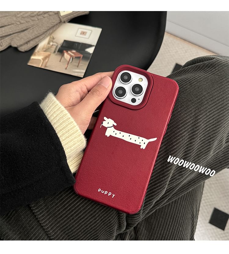 Pom Phone Dog Bell Case
