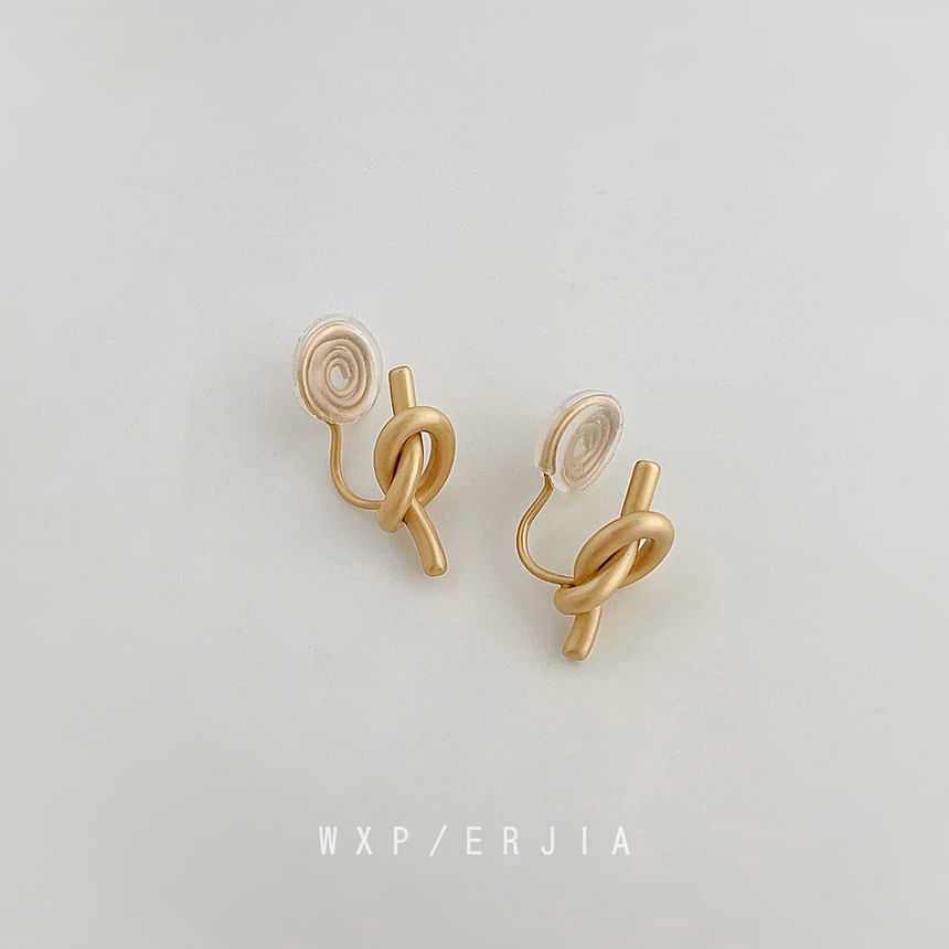 Clip-On Earring Knot