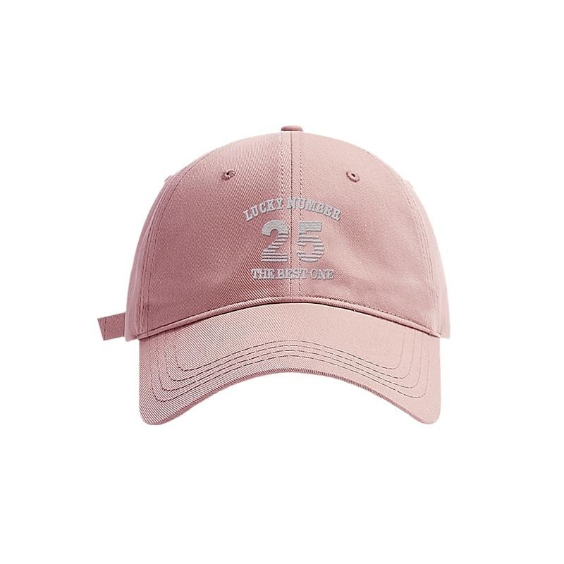Number Embroidered Baseball Cap