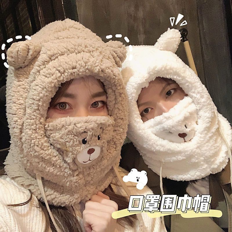 Bear Hat Trapper Fleece