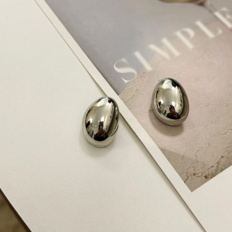 Alloy Thick Drop Earring