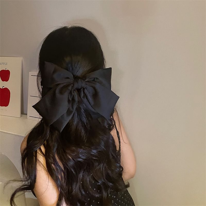 Plain Clip Hair Bow