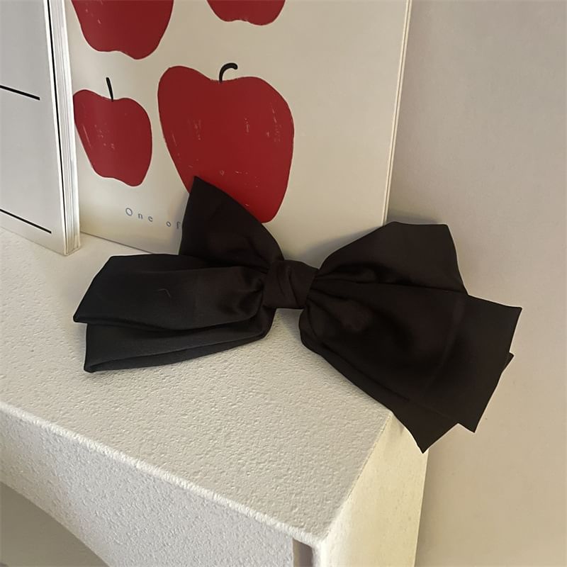 Plain Clip Hair Bow