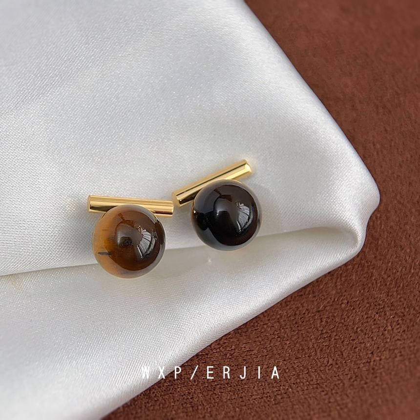 Ear Faux Cuff Alloy Gemstone Bead