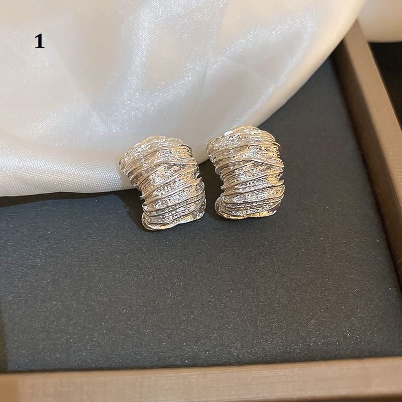 Earring Silver Tone (Various Designs)