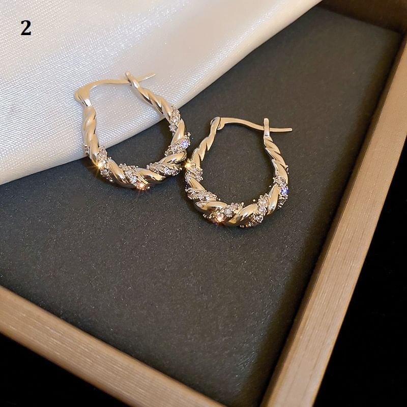 Earring Silver Tone (Various Designs)