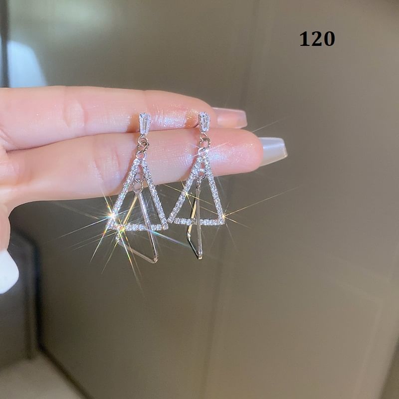 Silver Earring Designs) (Various Tone