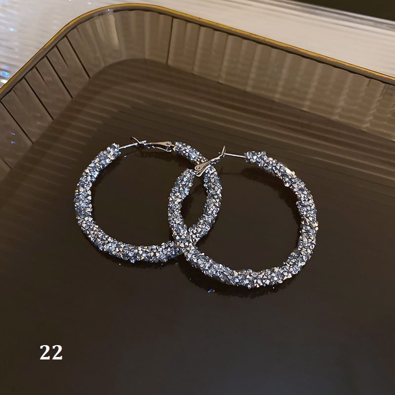 Designs) Silver Earring (Various Tone