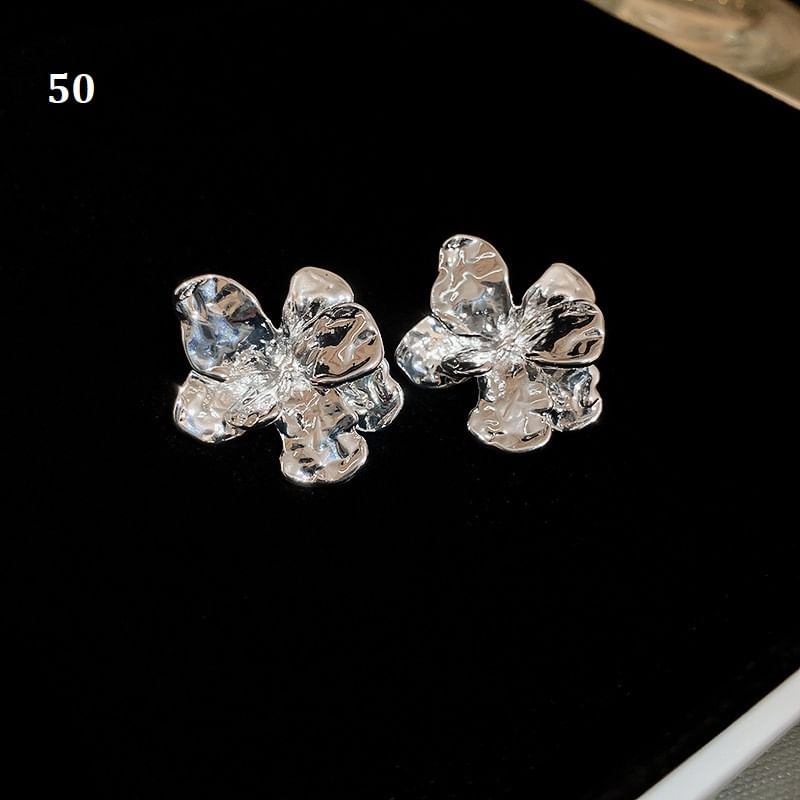 Designs) (Various Tone Earring Silver