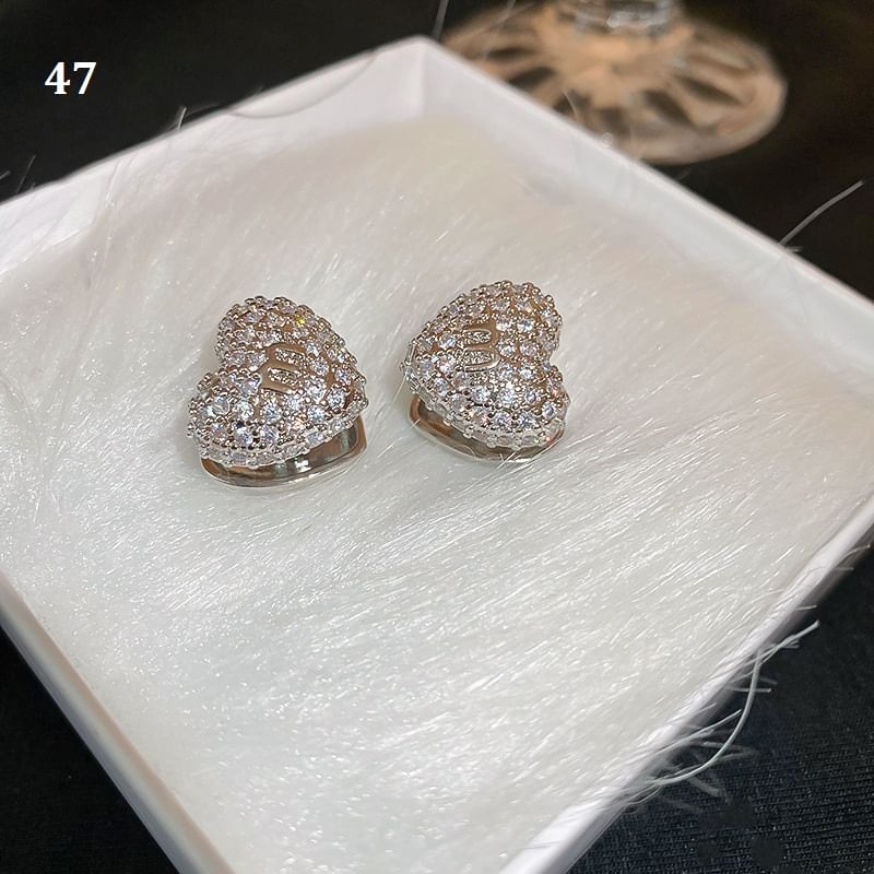 Designs) (Various Tone Earring Silver