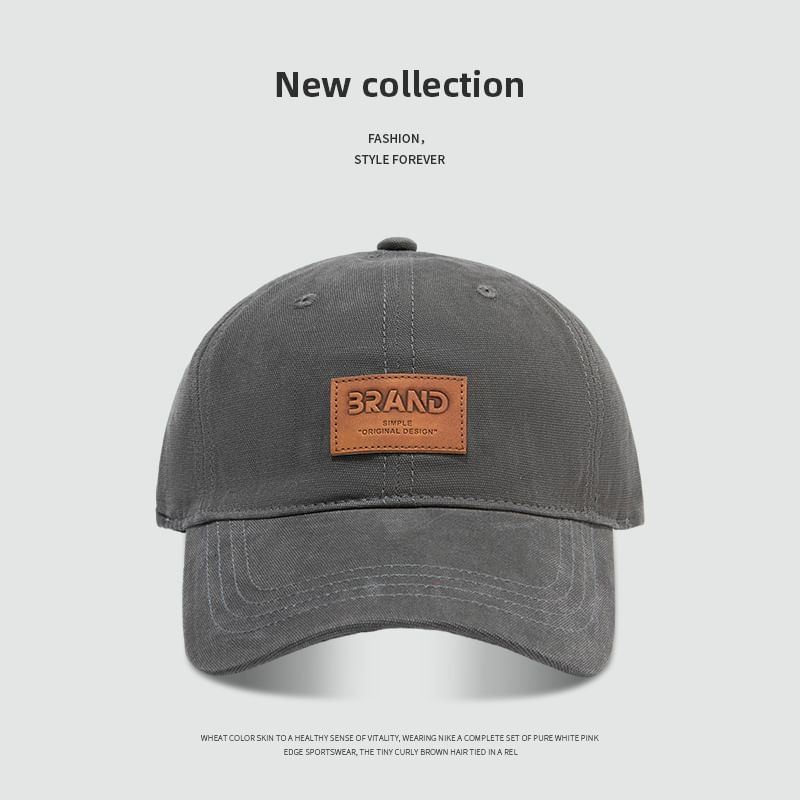 Lettering Cap Baseball Applique