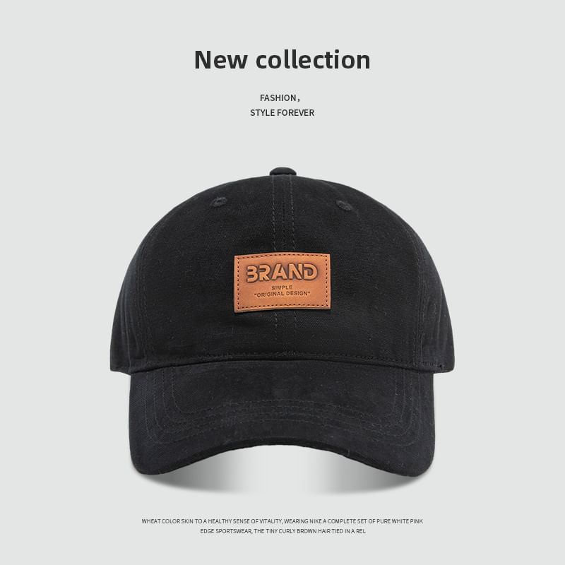 Lettering Cap Baseball Applique