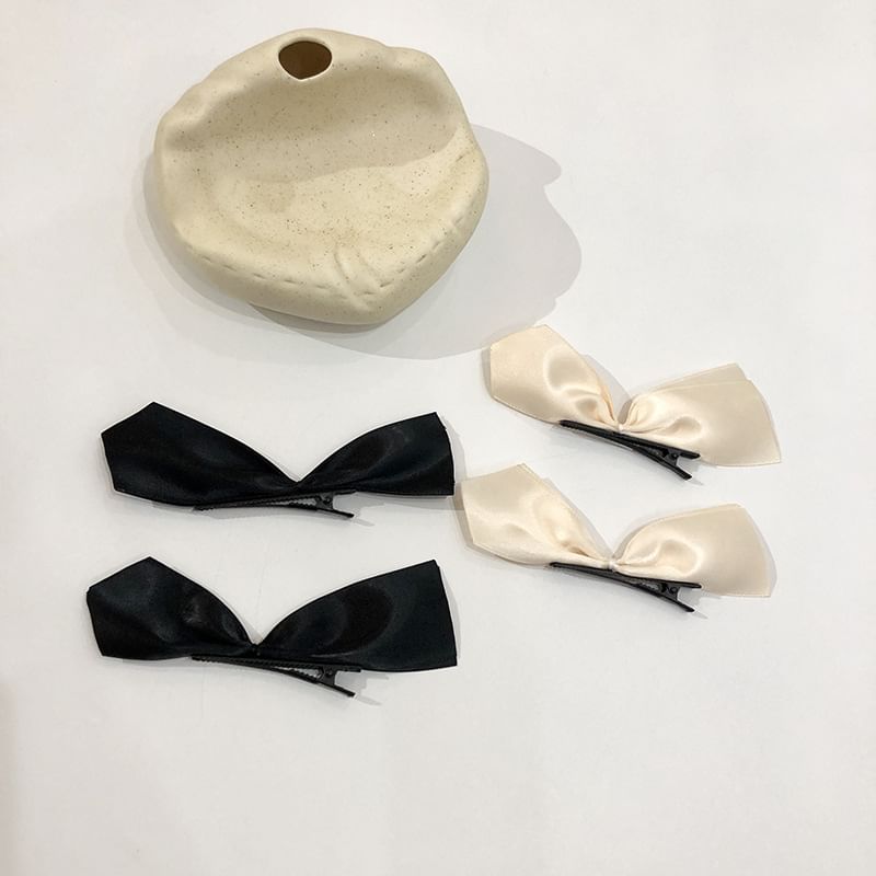 Fabric Clip Bow Hair