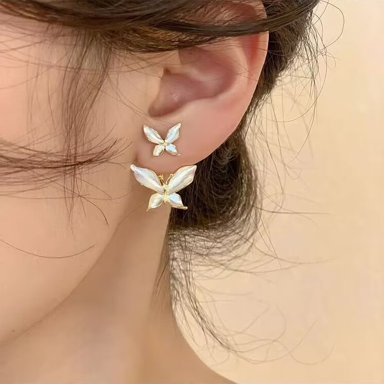 Ear Alloy Jacket Butterfly