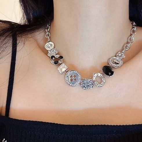 Choker Alloy Button