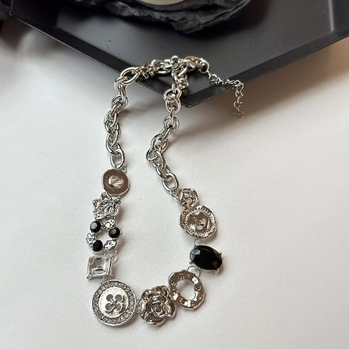 Choker Alloy Button
