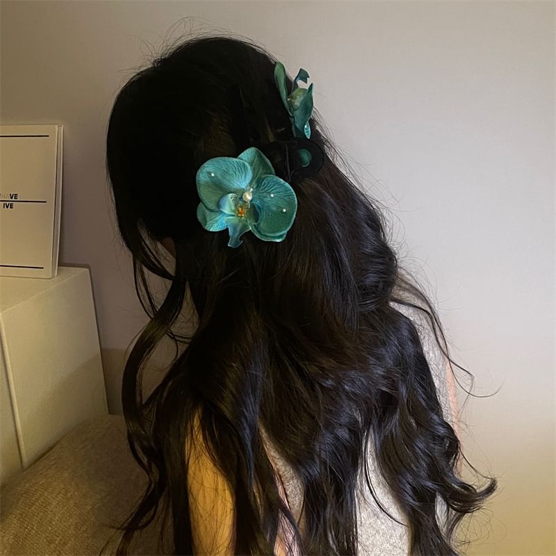 Clamp Fabric Floral Hair