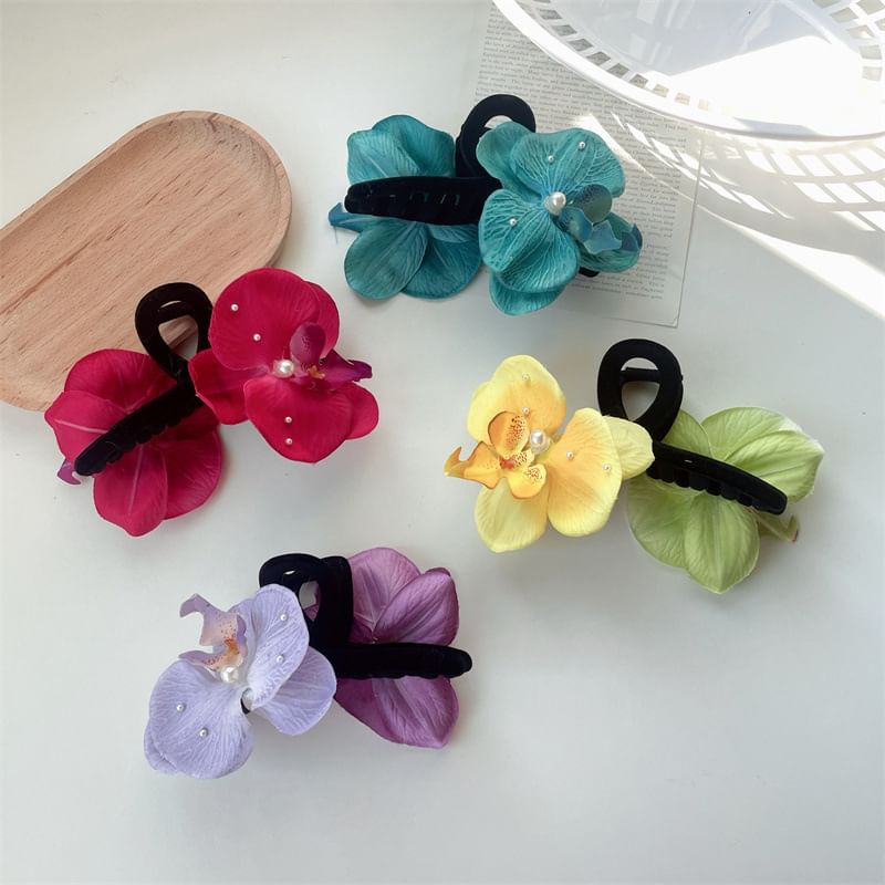 Clamp Fabric Floral Hair