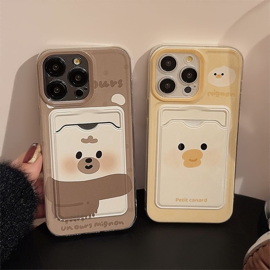 Case Phone Holder Animal Card