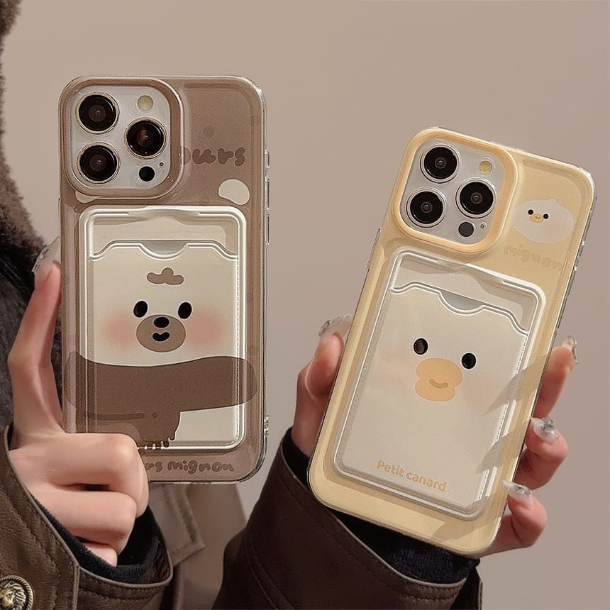 Case Phone Holder Animal Card