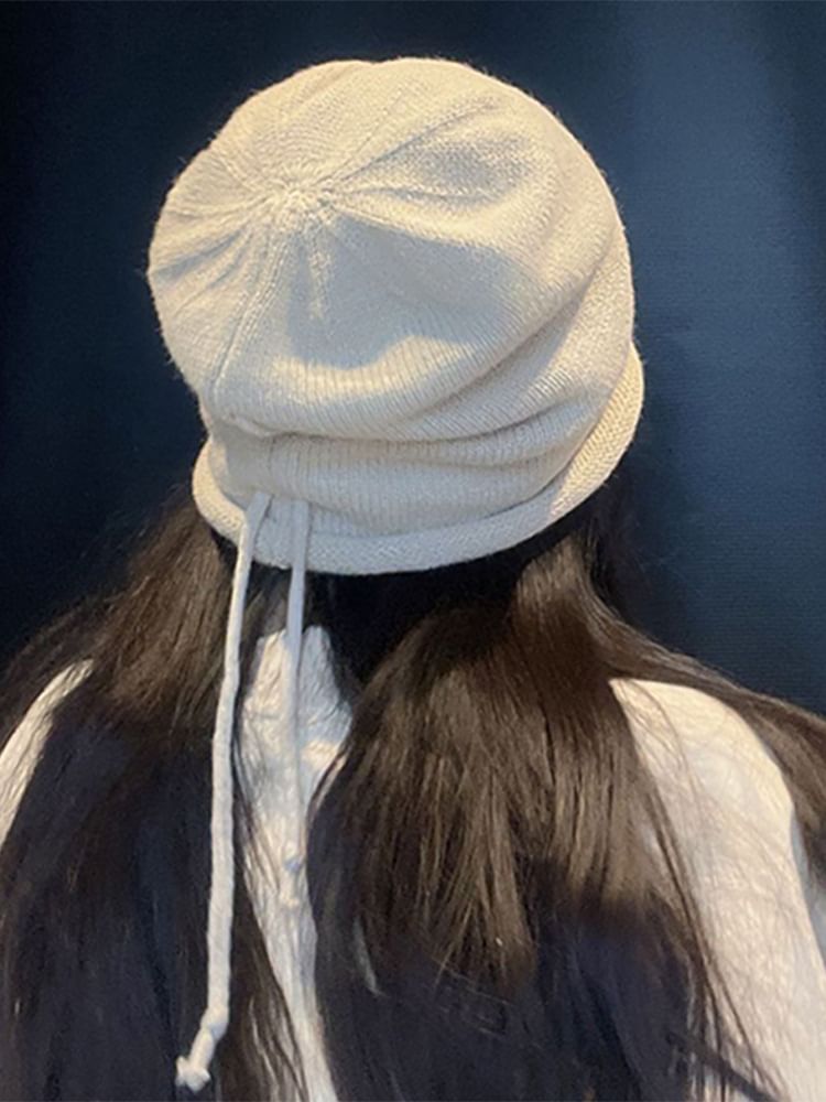 Plain Roll Hem Beanie