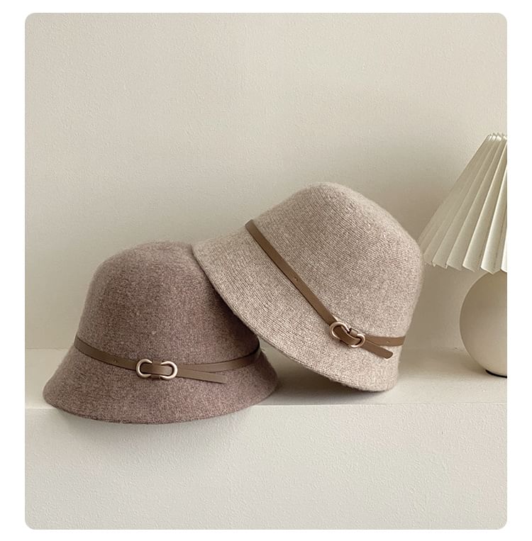 Belt Cloche Hat