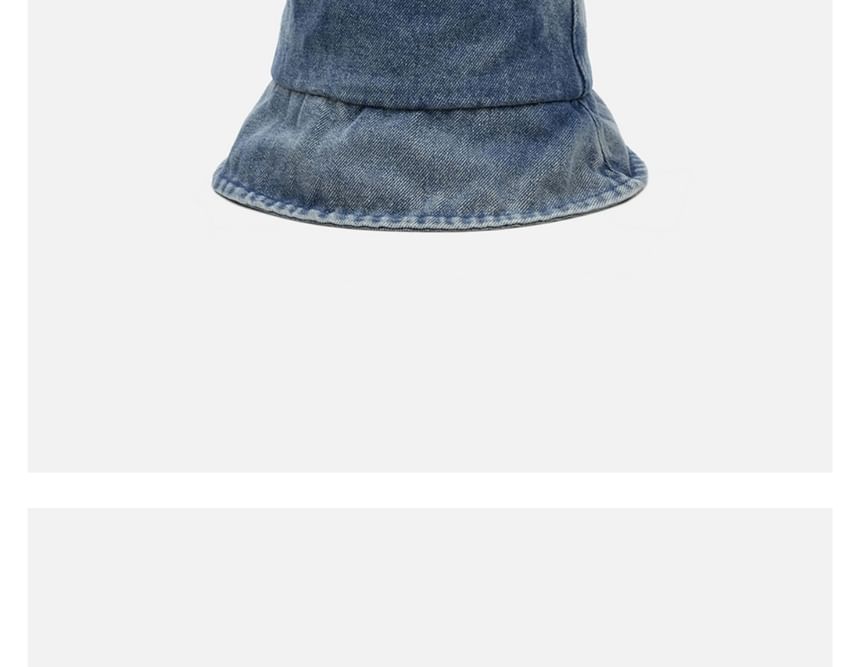 Denim Hat Washed Bucket