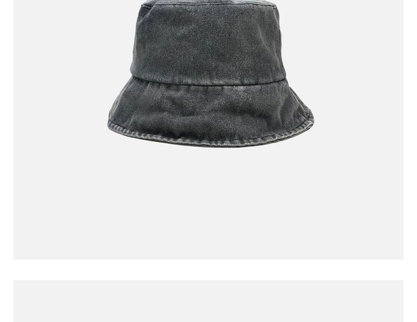 Denim Hat Washed Bucket