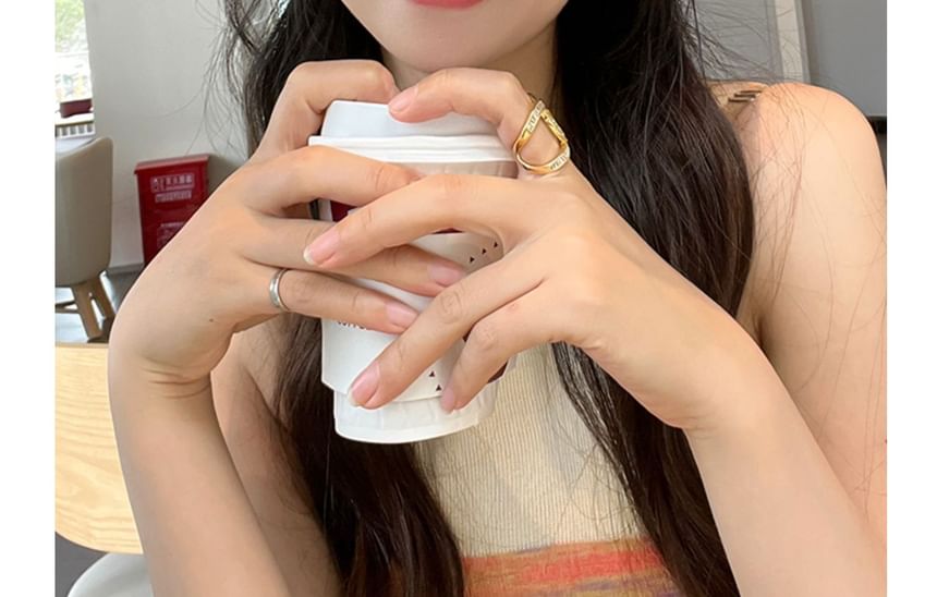 Heart hat Bucket Denim Print Washed